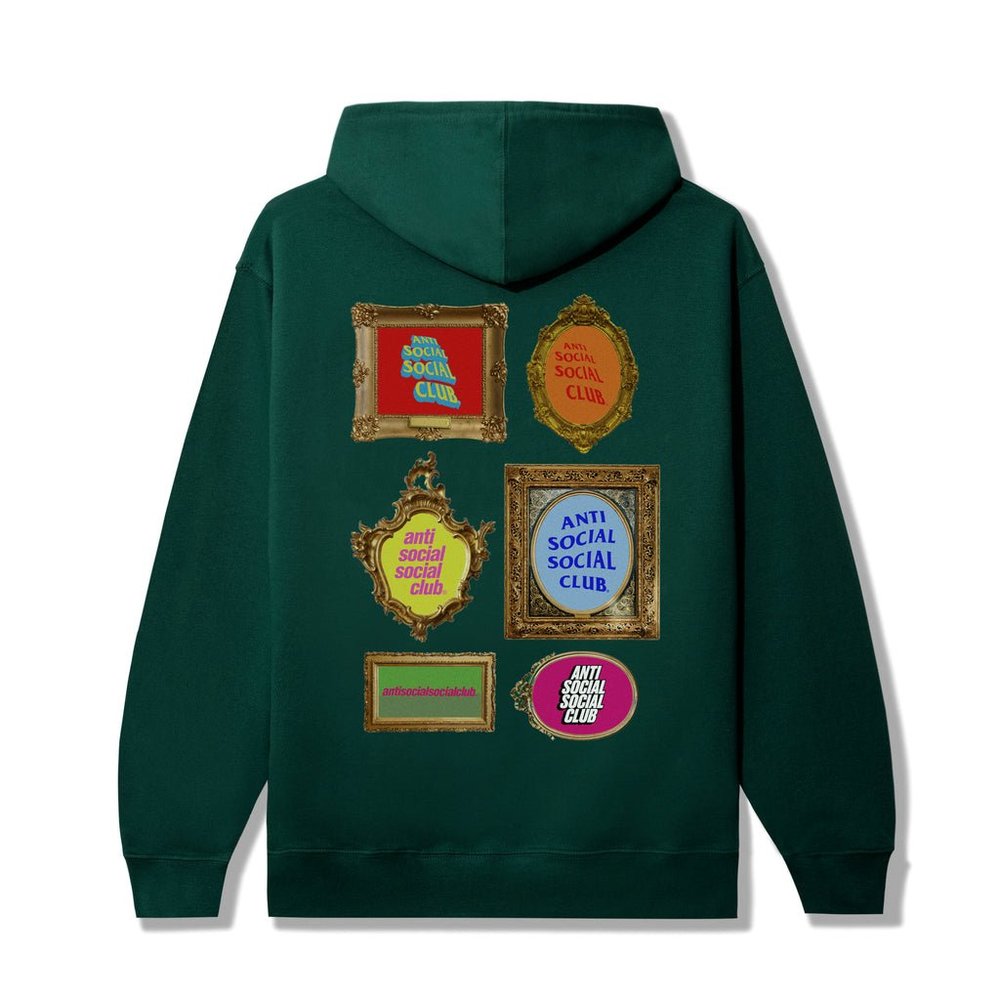 Anti Social Social Club Grandmas House Green Hoodie ASSC DS
